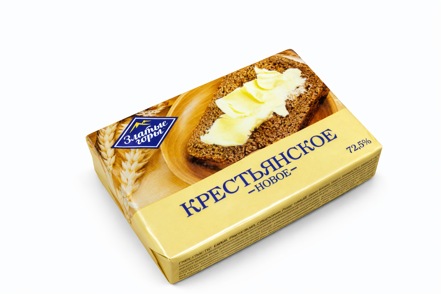 Спред Златые горы Крестьянское новое 72,5% 180 г